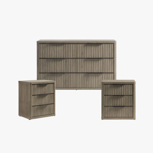 Cas Dresser Set, Black Handle