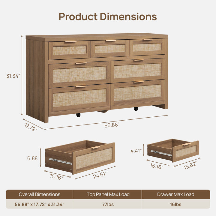 Savanna Nightstands and Dresser Set