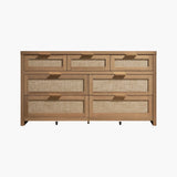 Savanna 7-Drawer Dresser for Living Room Storage