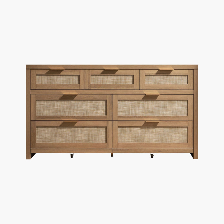 Savanna 7-Drawer Dresser for Living Room Storage