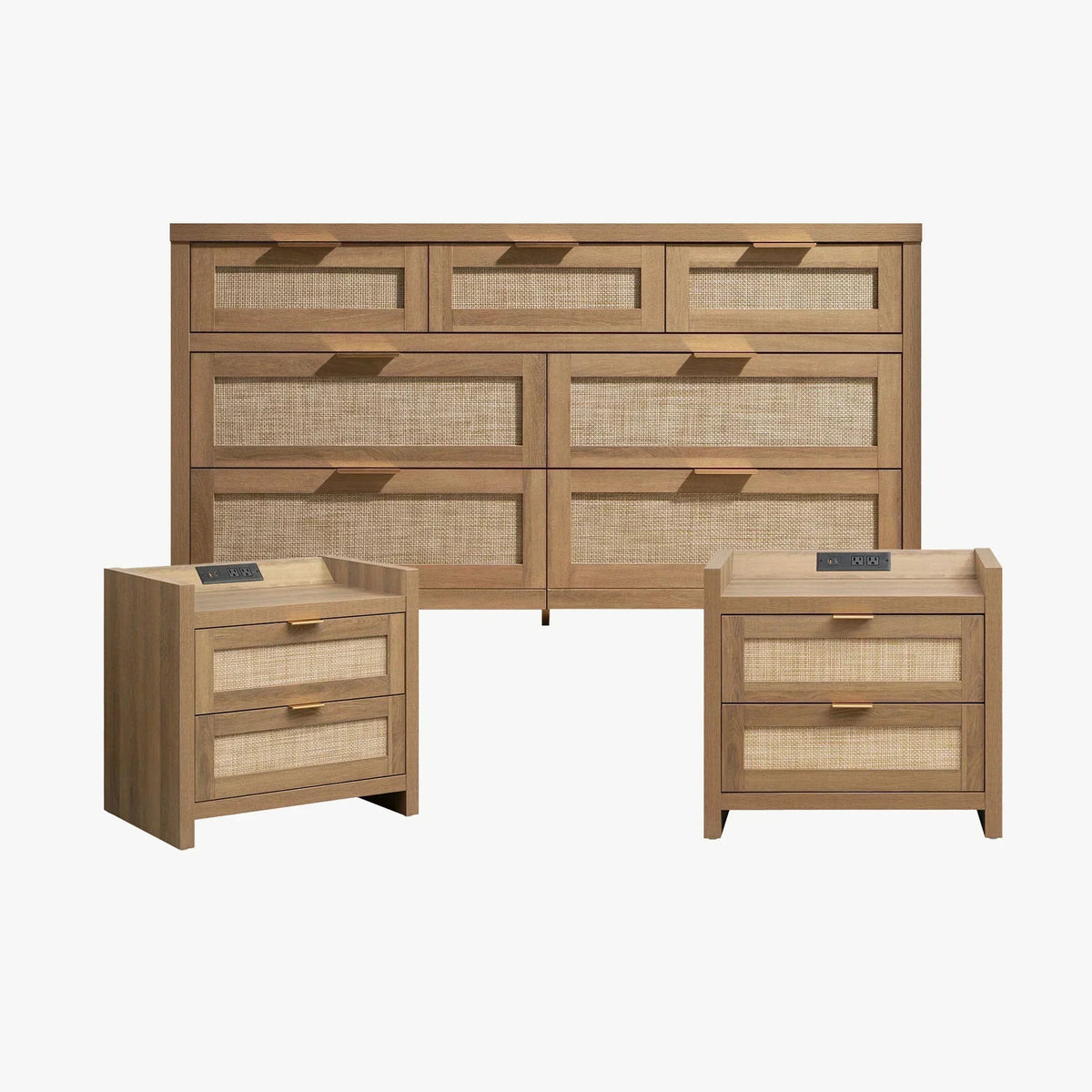 Savanna Bedroom Sets with Dresser and Nightstands