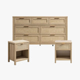 Savanna Nightstand and Dresser Set