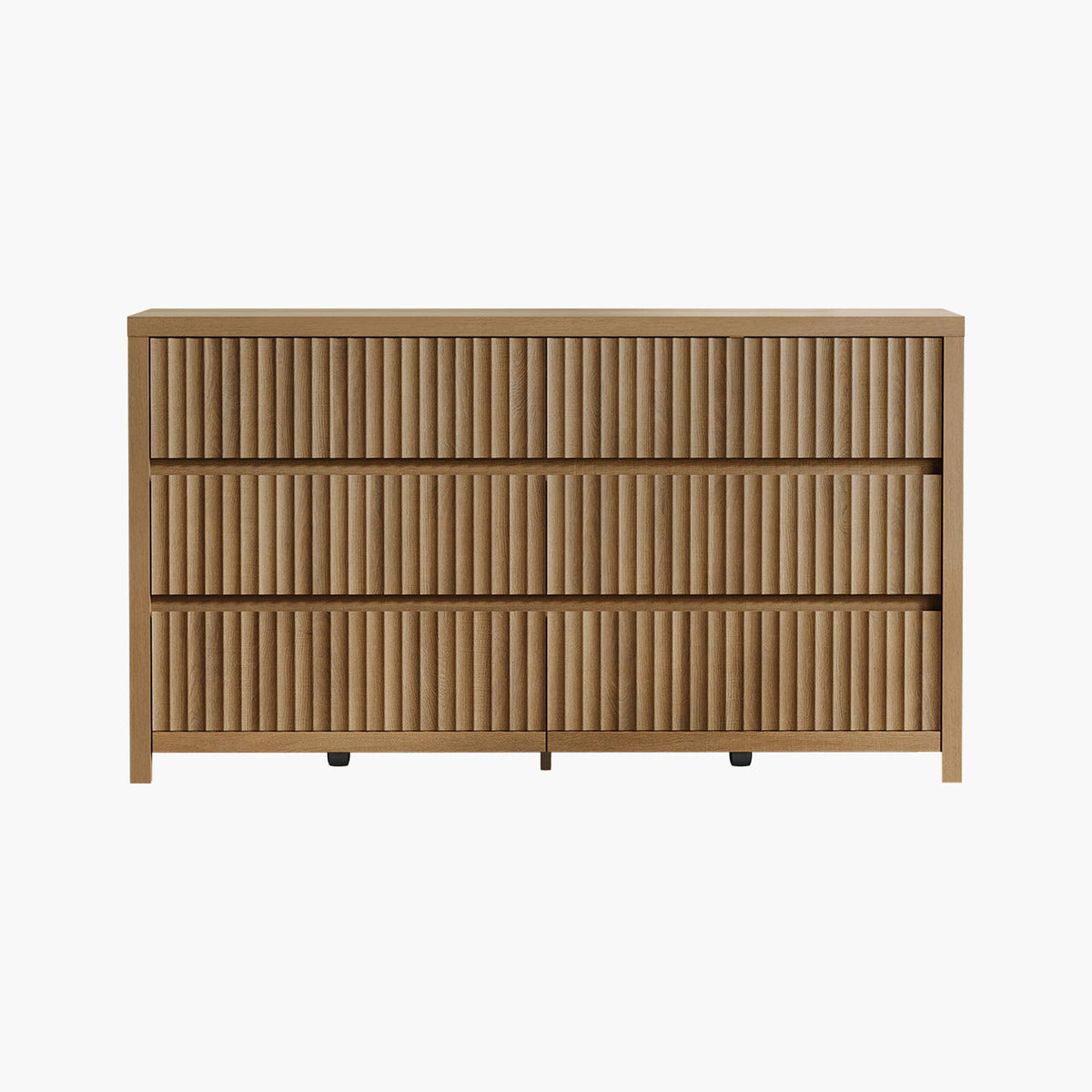 Prelude 6 Drawers Dresser, Large Capacity