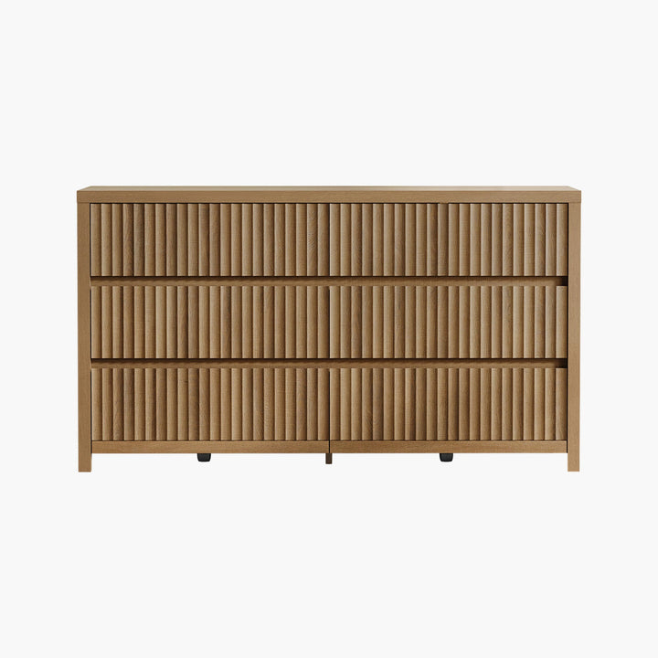 Prelude 6 Drawers Dresser, Large Capacity