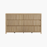 Prelude Modern Dresser with 6 Drawers, 55-Inch Wide