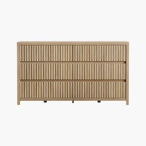 Prelude Modern Dresser with 6 Drawers, 55-Inch Wide