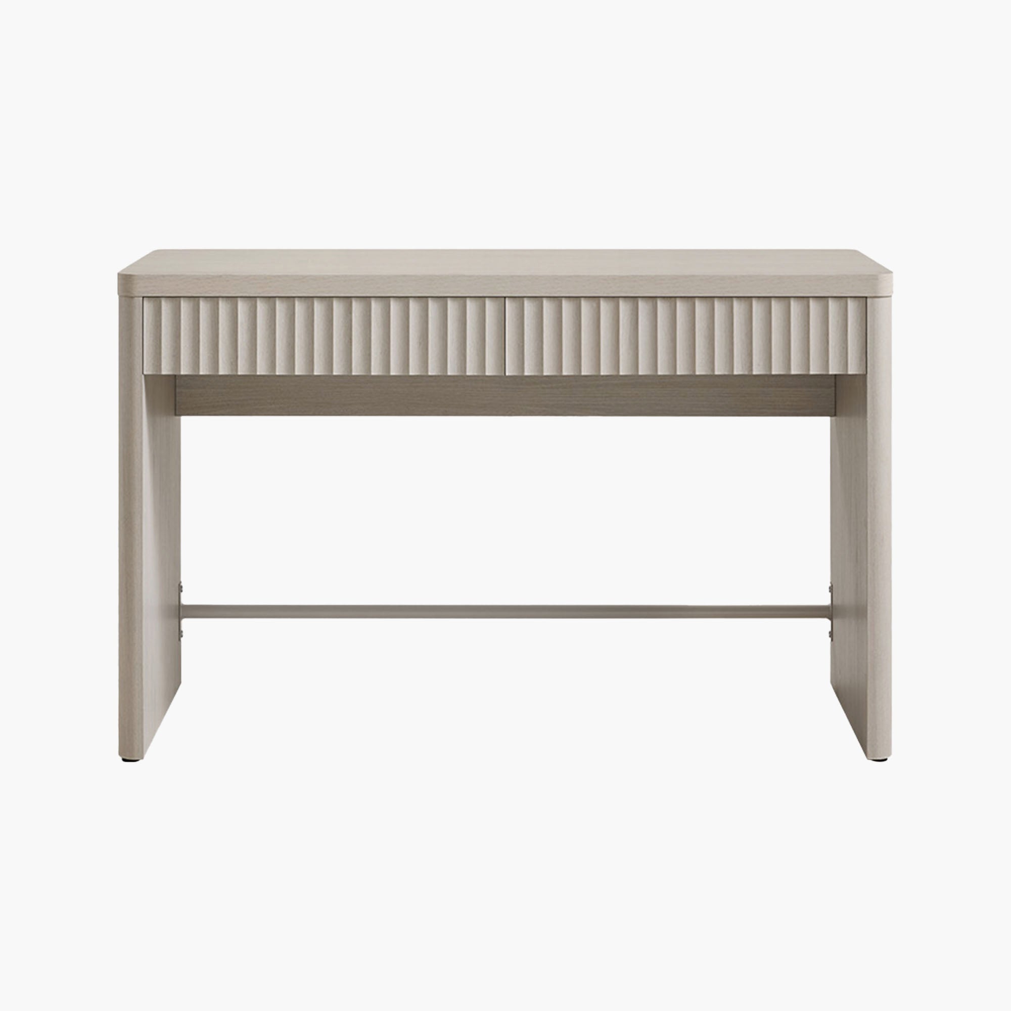 Cas Computer Desk, Fluted Style