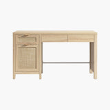 Savanna 55-Inch Wide Vanity Table, Makeup Storage