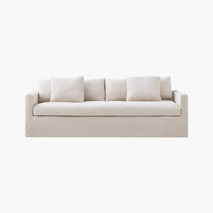 Eira Feather-Down Cushion Sofa, Deep Seat