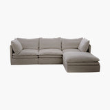 Eira Down-Filled L-Shape Sofa, 108 Inches Wide