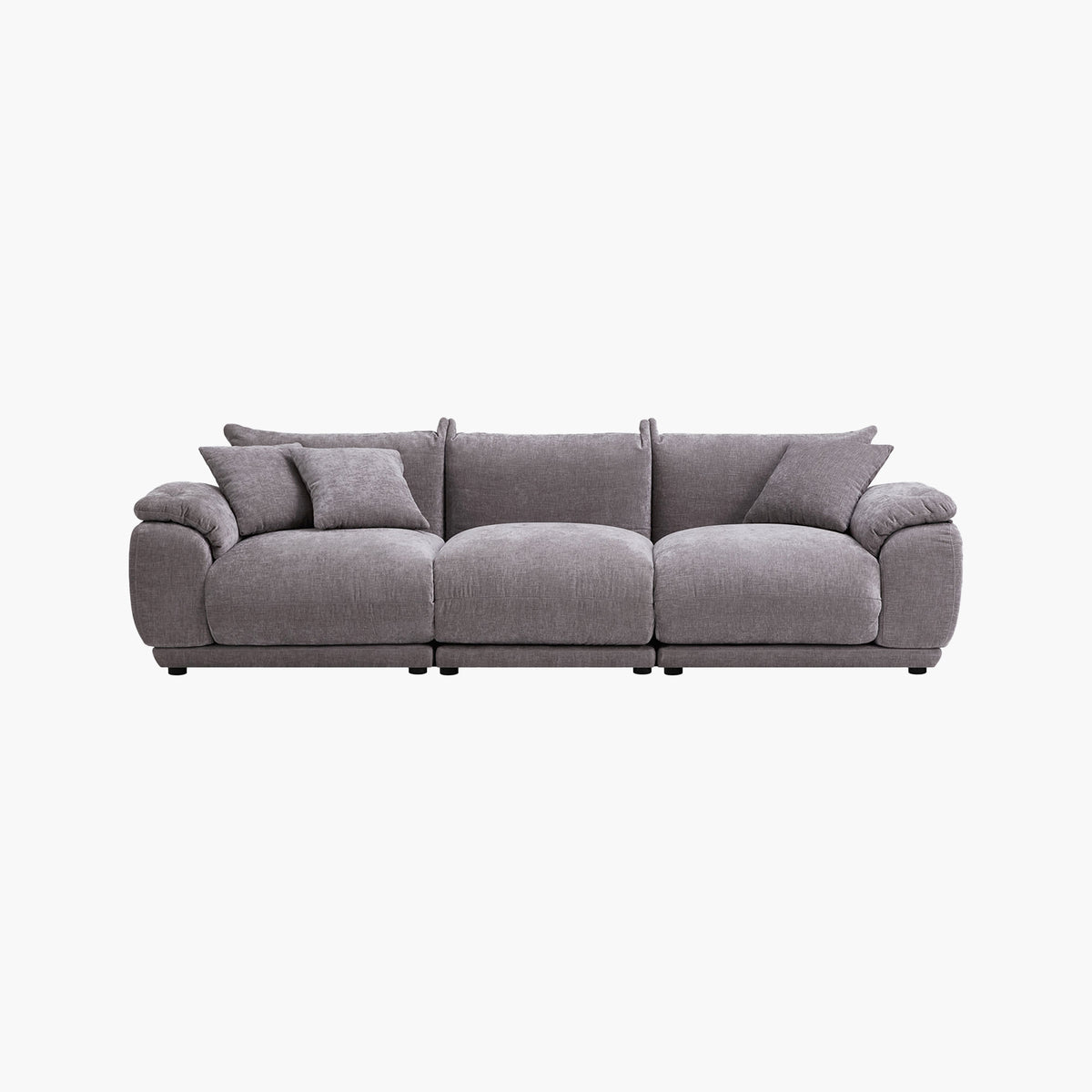 Noor Sectional 3 Seater Couch, Deep Seat