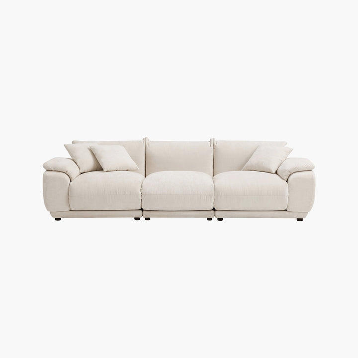 Noor Modular 3 Seater Sofa, Chenille Fabric