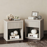 Cas Nightstand with Drawer, Set of 2
