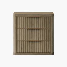 Cas 3 Drawer Dresser, Golden Handle