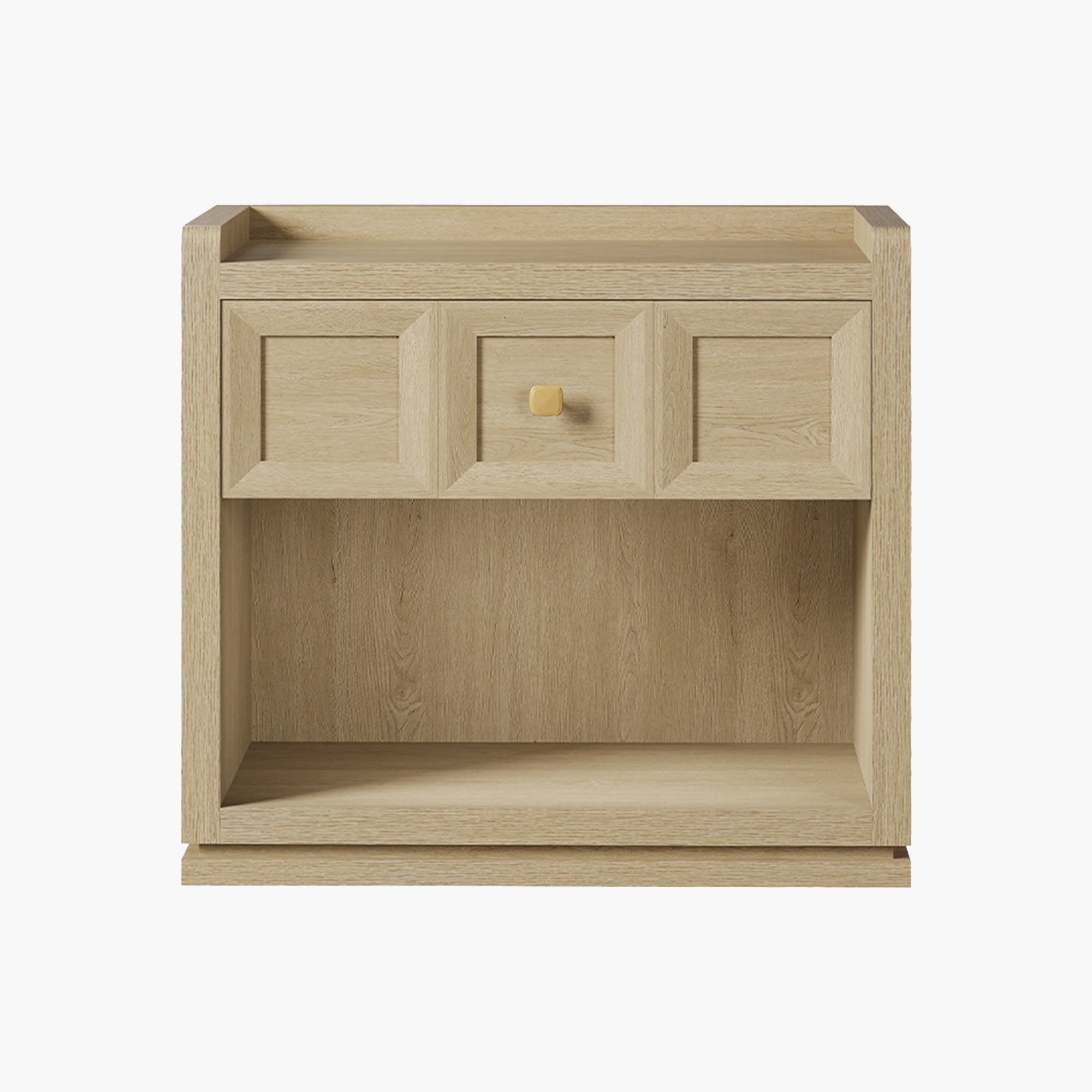 Helio 1-Drawer Nightstand Set of 2