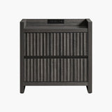 Prelude Night Table with Drawers and Charger