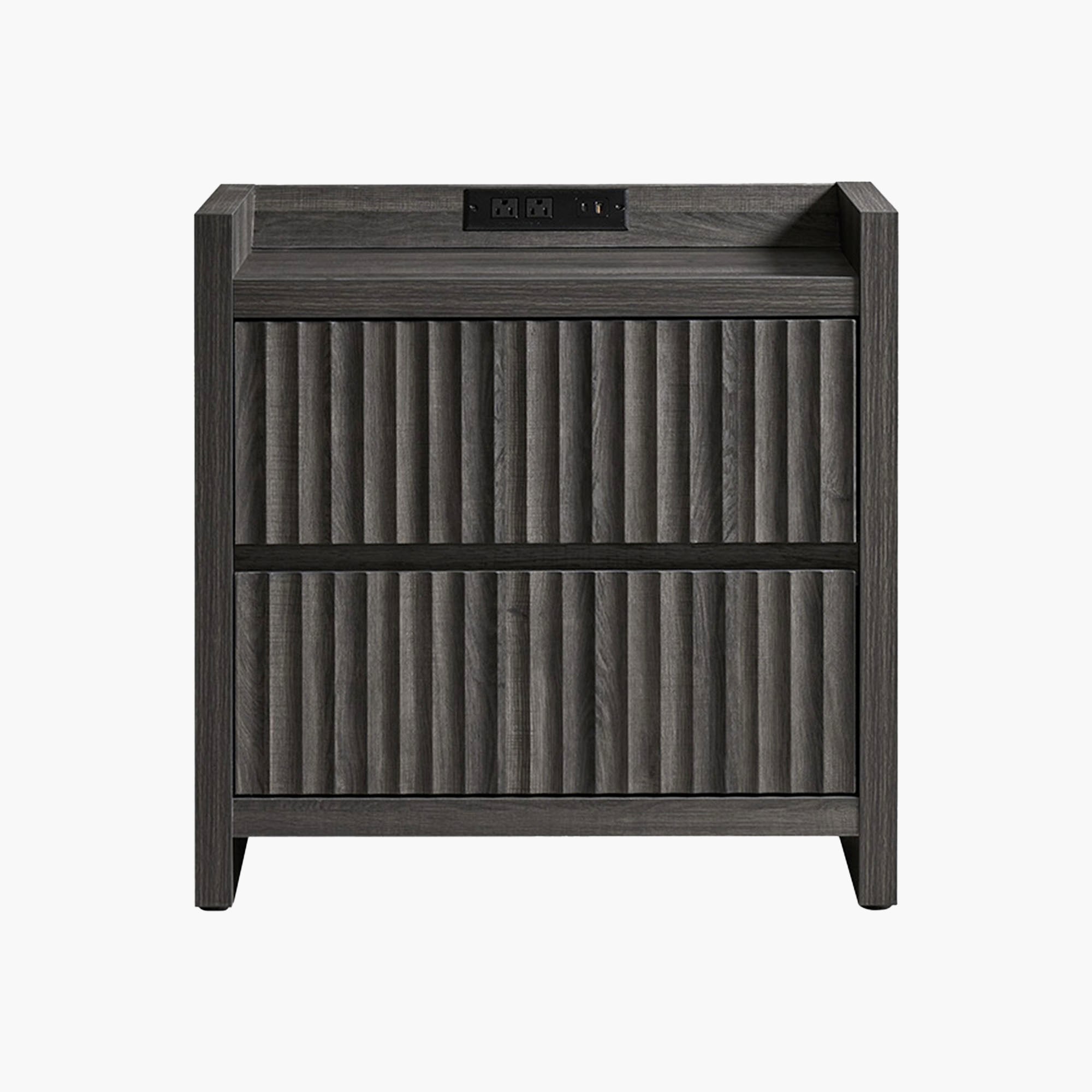 Prelude Nightstand with Charger Station