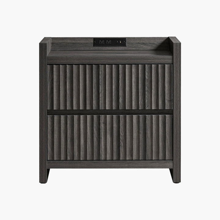 Prelude Nightstand with Charger Station