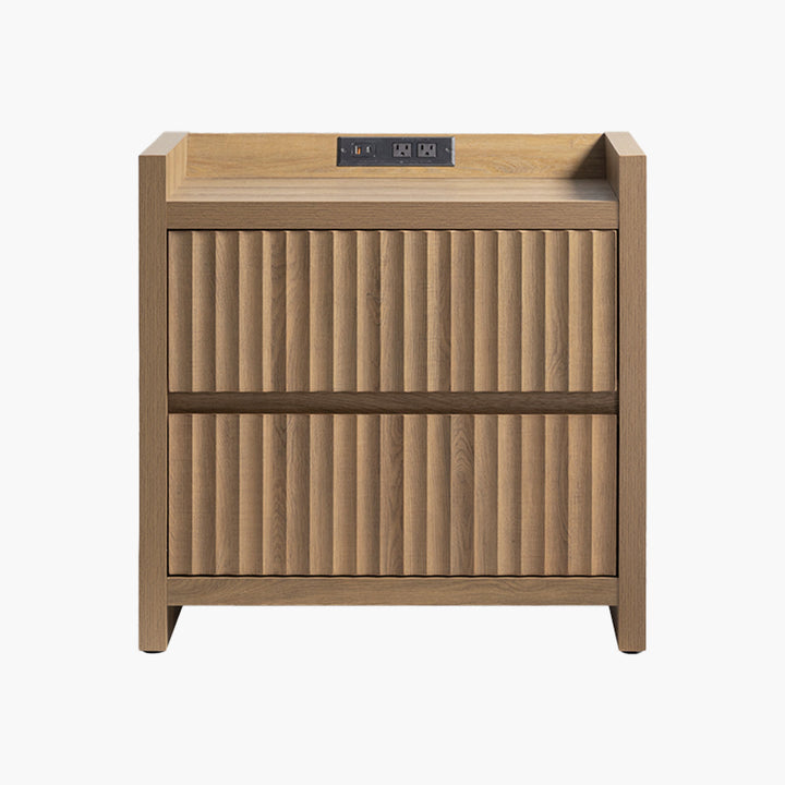 Prelude Nightstand with Charger Station