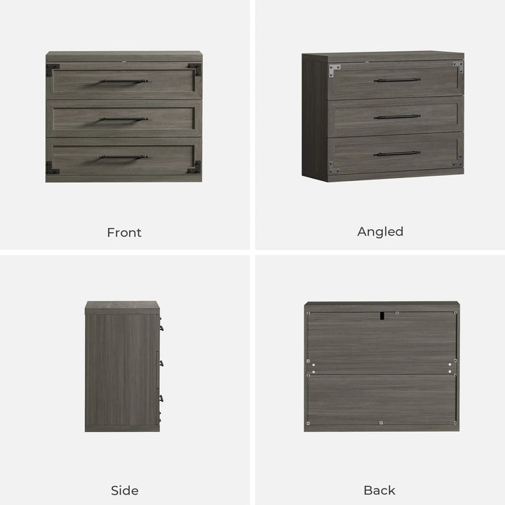 Willow 3-Drawers Nightstands Set