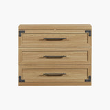 Willow 3-Drawers Nightstands Set, 31.3 Inch Wide