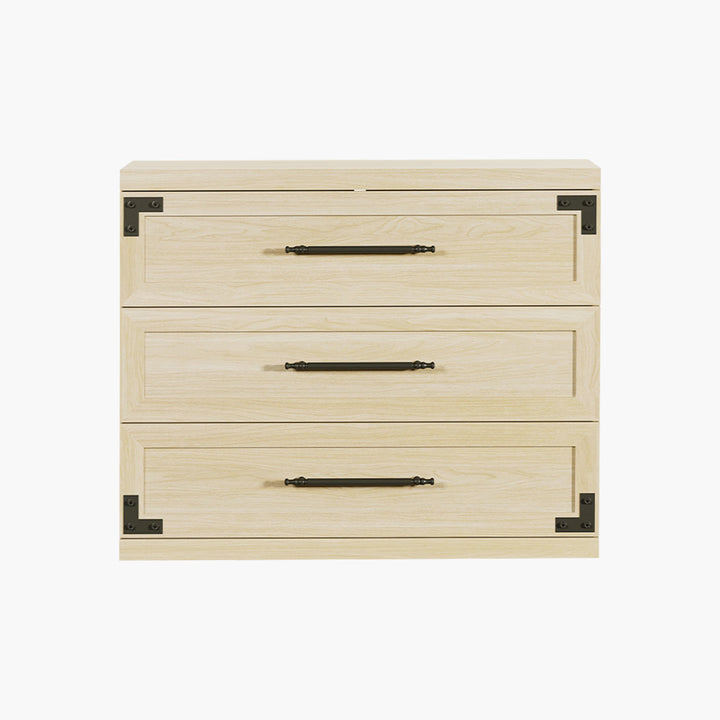 Willow 3-Drawers Nightstands Set, 31.3 Inch Wide
