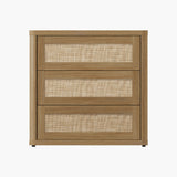 Zura Nightstand with 3 Drawers