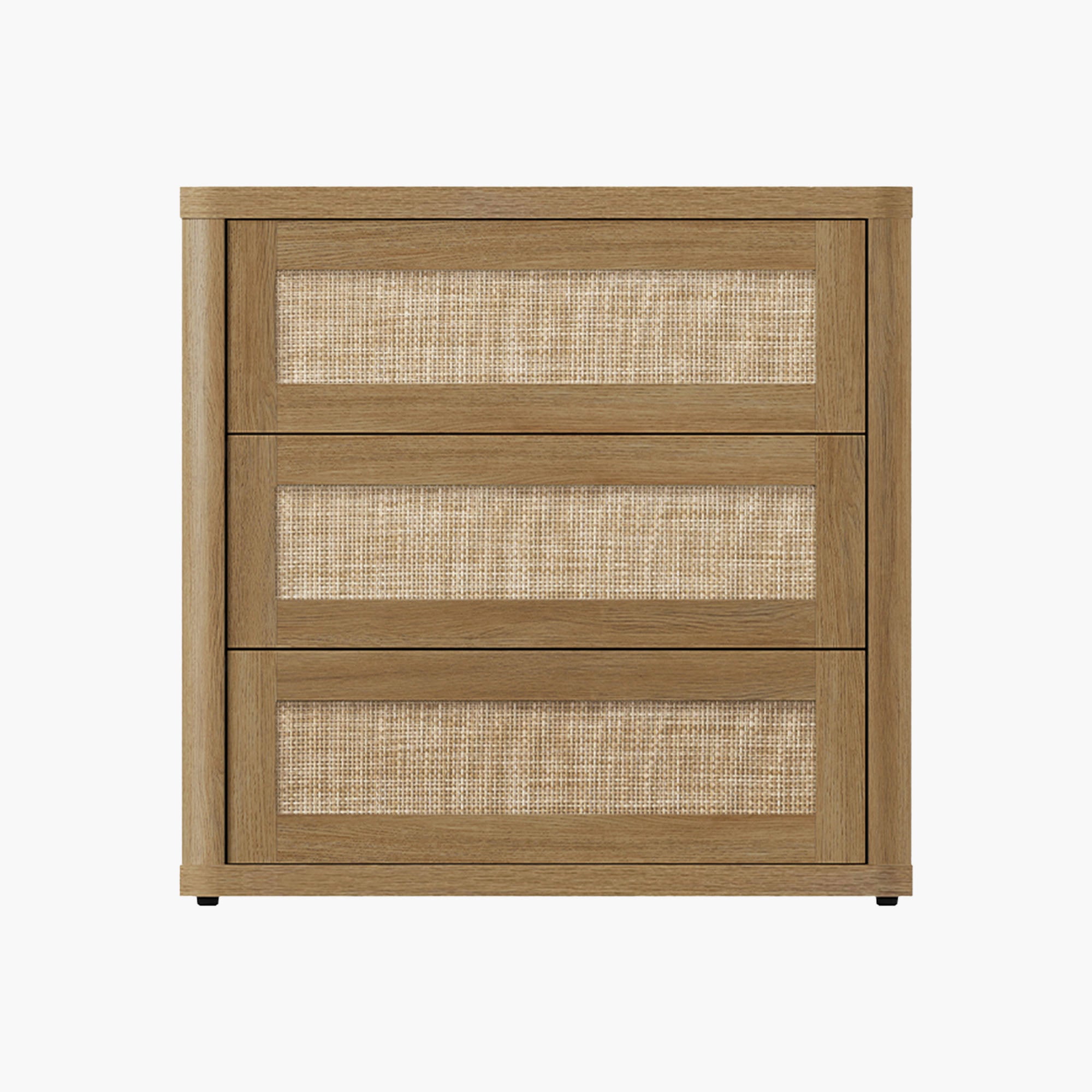 Zura Nightstand with 3 Drawers