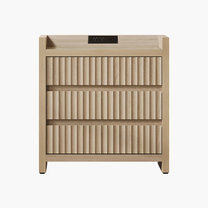 Prelude Large-Size Nightstand with Charger