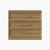 Helio 3-Drawer Nightstand, Bedroom Storage