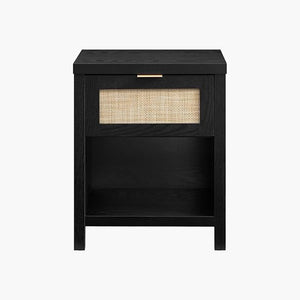 Savanna Rattan Nightstand with 1 Drawer