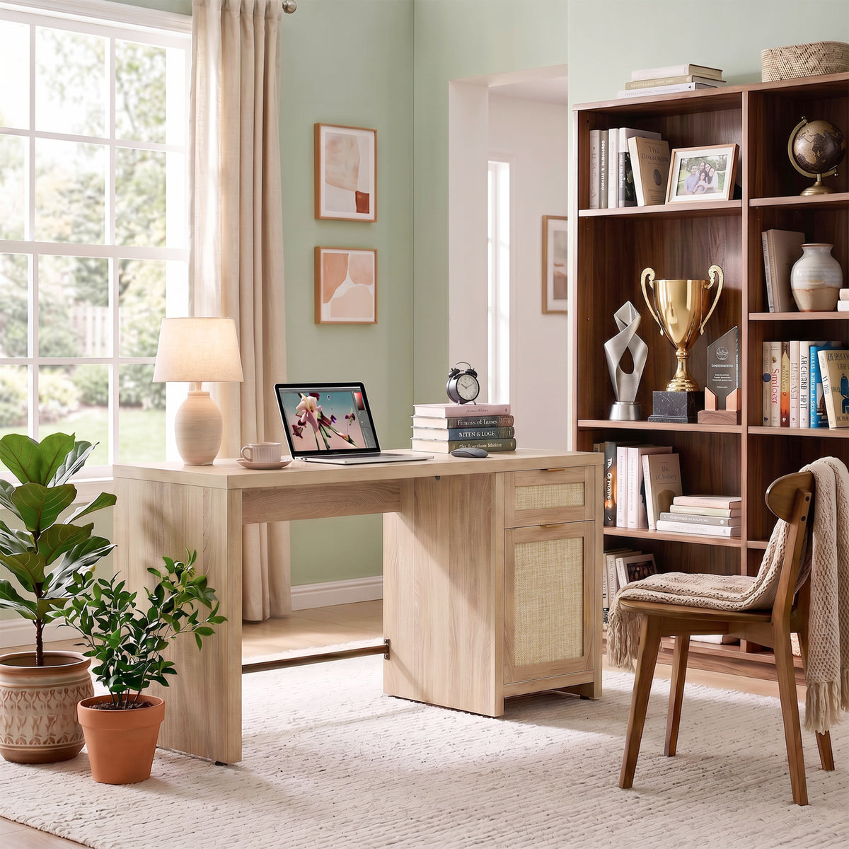 Savanna Office Desk with Storage