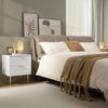 Opus Black Nightstands - Sicotas