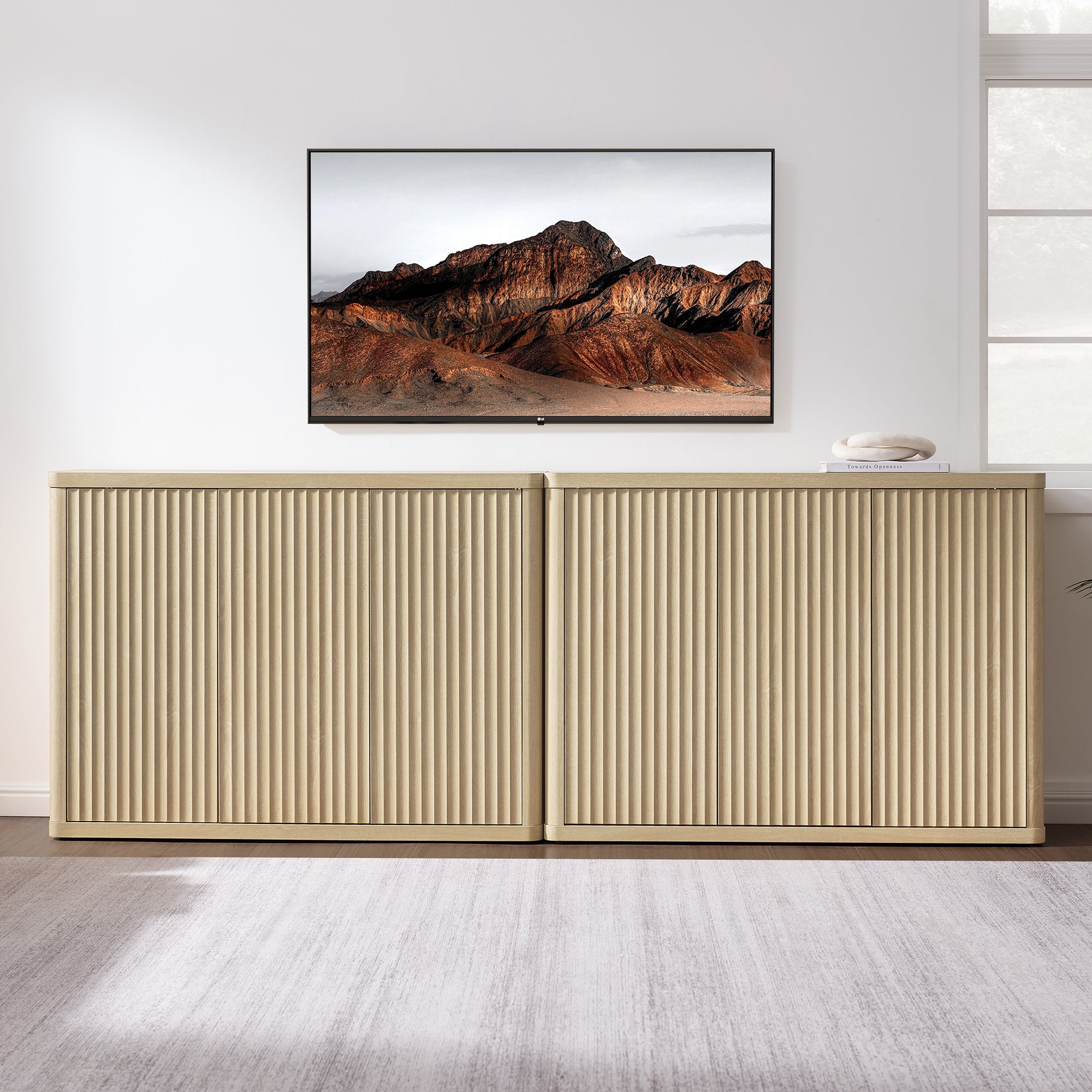 Cas TV Stand with 3 Doors