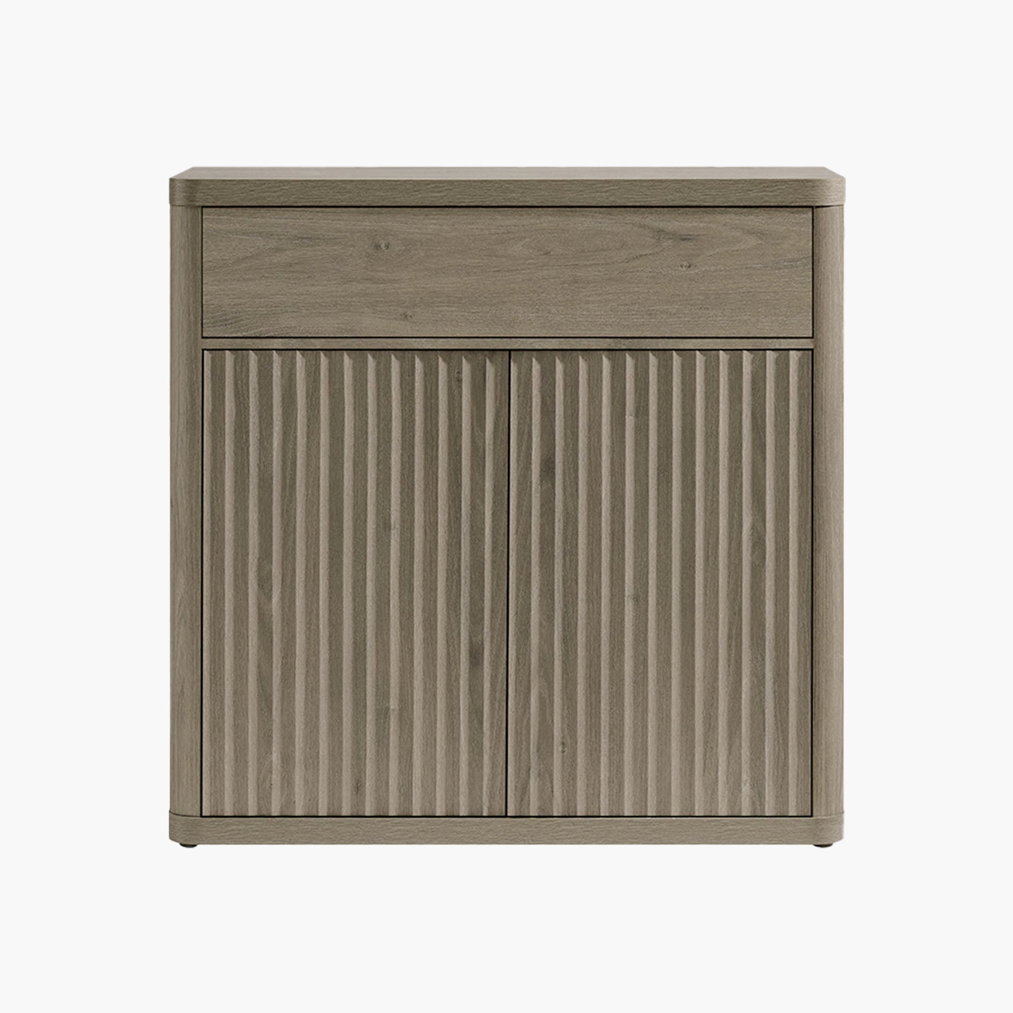 Cas Fluted Sideboard Buffet, Large Storage