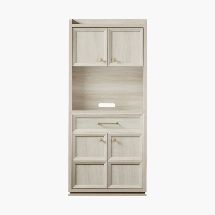 Helio Black Pantry Cabinet