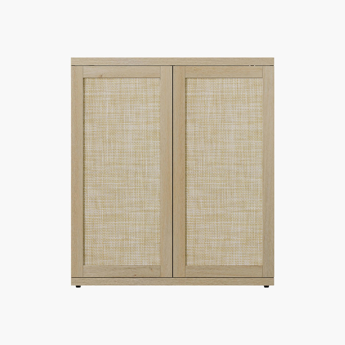 Zura Rattan Sideboard, 2 Doors - Sand Oak - 1 Piece