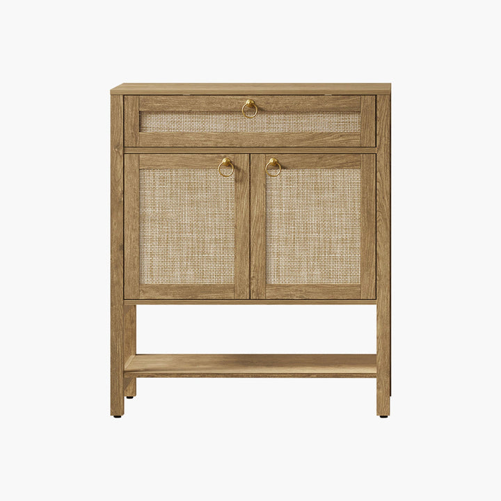 Terra Modern Sideboard, Flexible Storage - Carbon Cherry - 1 Piece