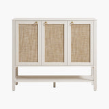 Terra White Shoe Cabinet, 3 Doors