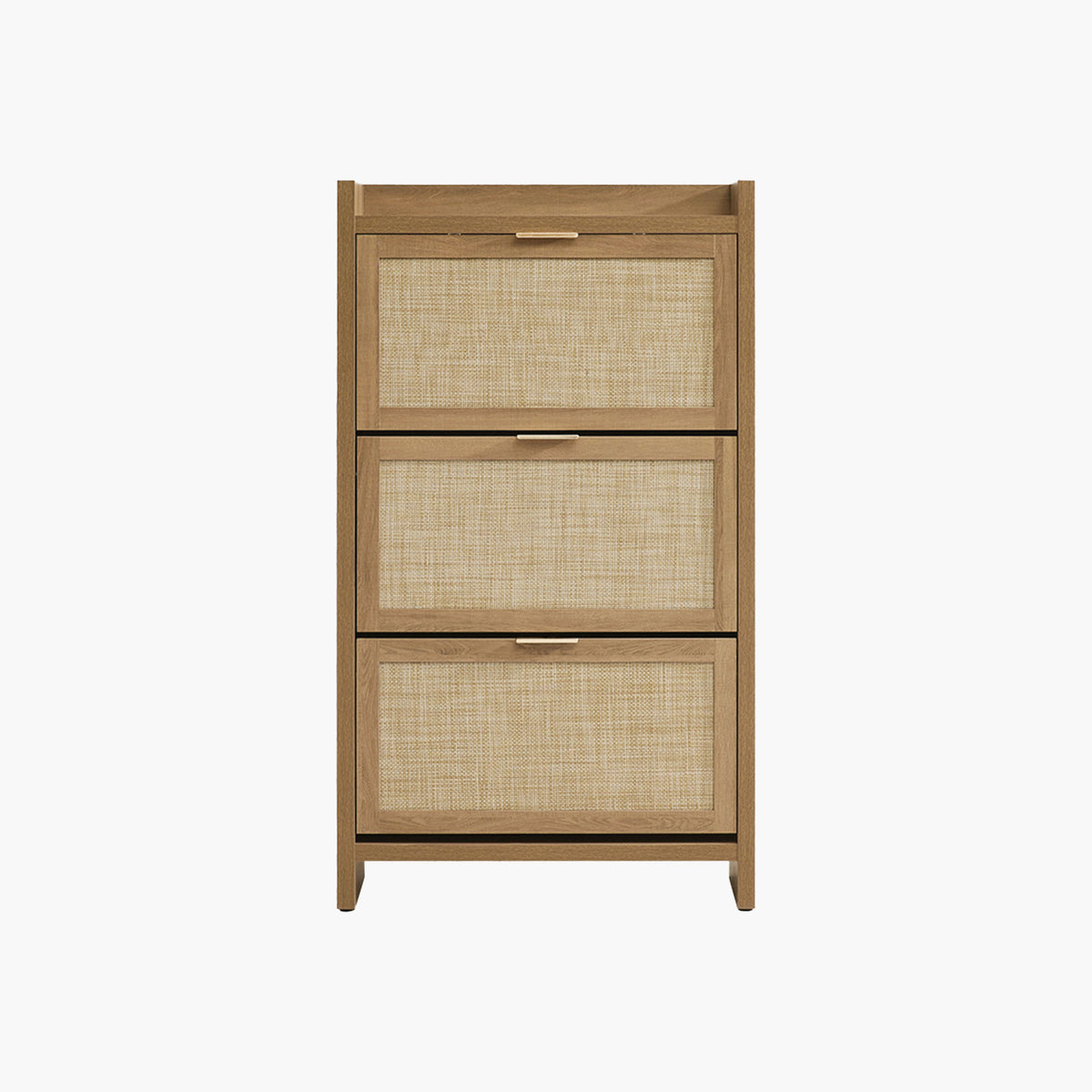 Savanna Flip Door Shoe Cabinet, 30 Pairs Shoes