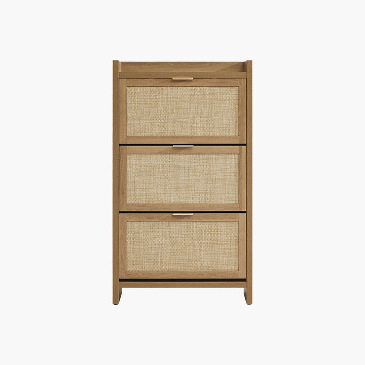 Savanna Flip Shoe Cabinet, 30-Pair Organizer