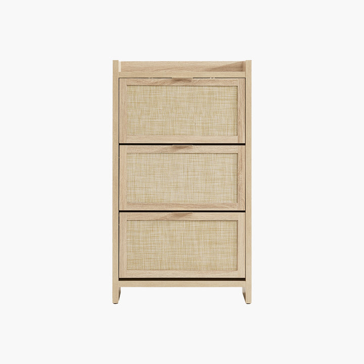 Savanna Flip Shoe Cabinet, 30-Pair Organizer
