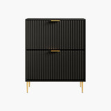 Opus 2-Tier Shoe Cabinet with Storage