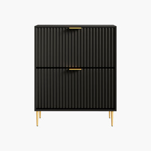 Opus 2-Tier Shoe Cabinet with Storage