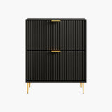Opus 2-Tier Shoe Cabinet with Storage