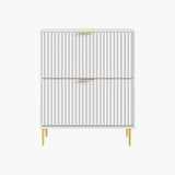 Opus Double Flip Drawer Shoe Cabinet