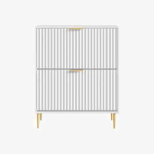 Opus Double Flip Drawer Shoe Cabinet