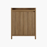 Prelude Fluted Shoe Cabinet, Up to 24 Pairs