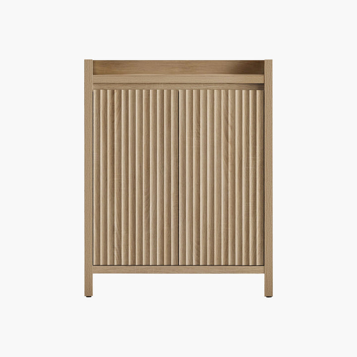 Prelude Shoe Cabinet, Up to 24 Pairs - Sandstone Beige - 1 Piece