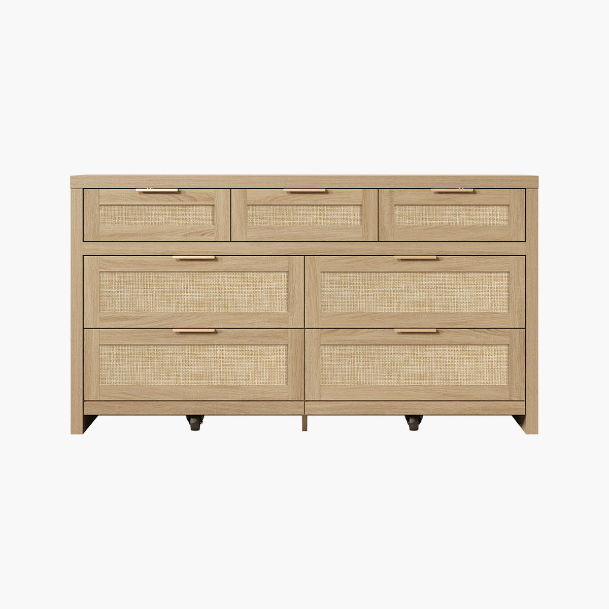 Savanna Bedroom Dresser with 7-Drawer, 53'' Wide